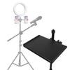 Universal Sound Card Tray Microphone Stand Sound Card Tray Clip For Tripod Bracket Live Broadcast Microphone Rack Stand