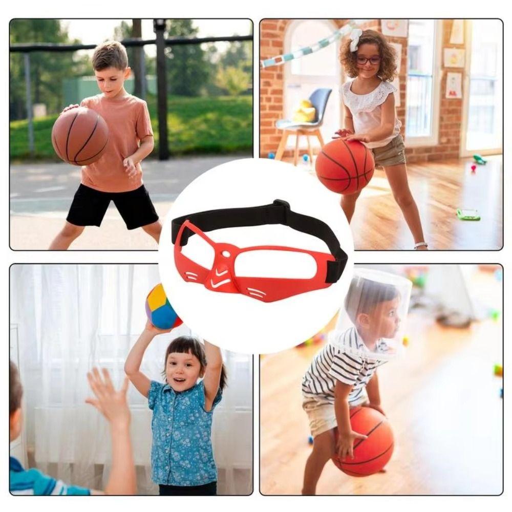 Verstellbare Trainingsbrille Anti-Verbiegen Kopf Basketball Dribbelbrille Jugendwettkämpfe