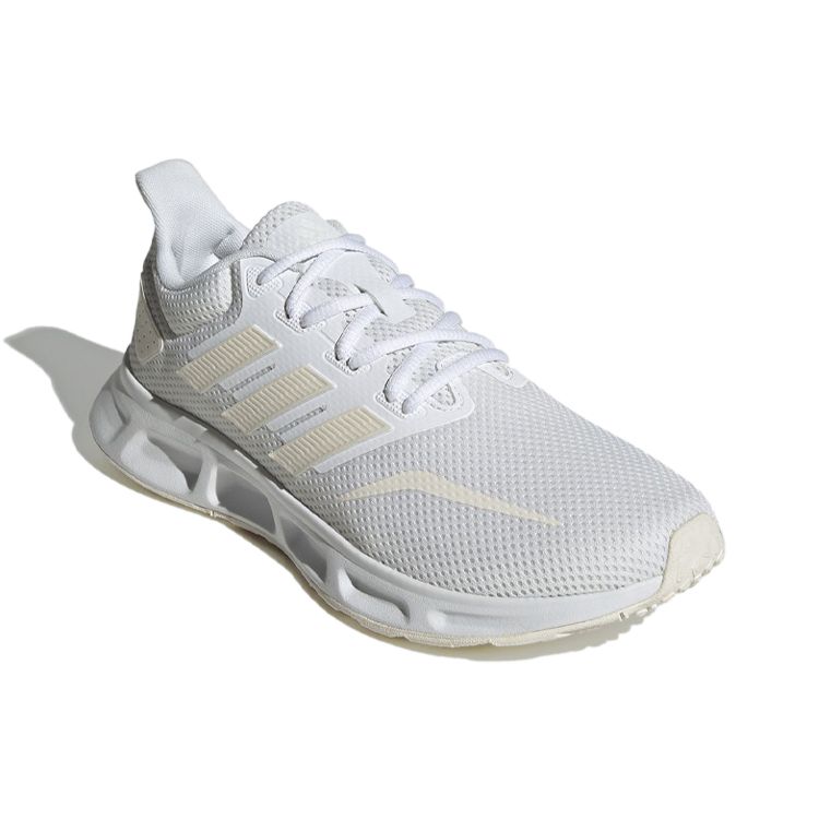 Adidas Showtheway 2.0 Sports Mesh Non-Slip Durable Breathable Low-Top Running Shoes Unisex Sneakers White GY6346