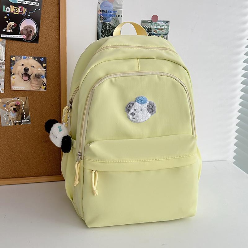 The New Schoolbag Is High-value, Fresh and Sweet, Candy-colored Backpack, Lightweight and Large-capacity Backpack for Junior High School Students.