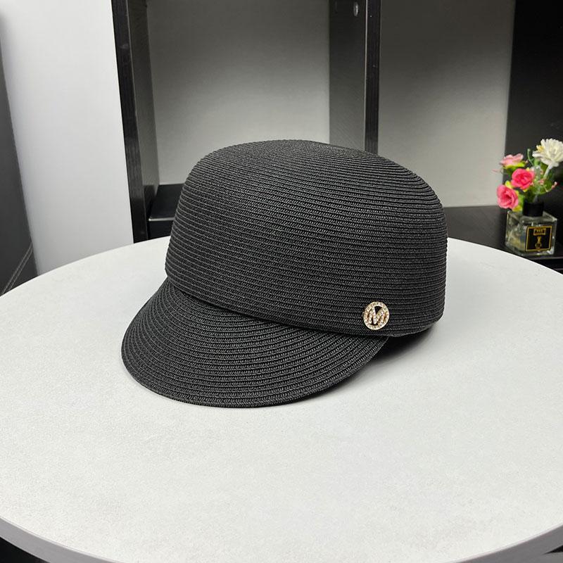 Summer travel shopping, sunscreen, straw cap, children's breathable top hat, sweet and cute equestrian hat