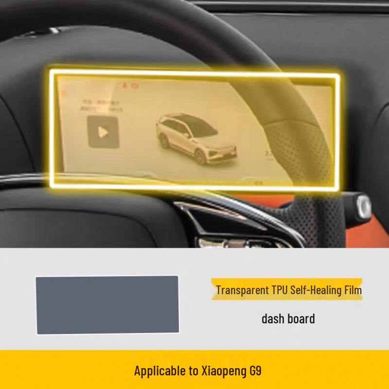 24X Xiaopeng G9 Dashboard & Gear Shift Transparent Protector Film