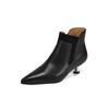 Fashion New Autumn Genuine Leather Women Boots Fashion Pointed Toe Knight Boots for Women Concise Short Boots Women Botines Mujer