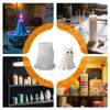 Ghost Candle Molds Halloween Candle Stencil Cute Epoxy Resin Moulds Craft Supplies For Making Chocolate Cake Decor Soap Gypsum