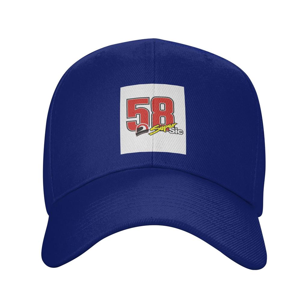 Unisex Baseball Hats Marco Simoncelli 58 Super Sic Outdoor Streetwear Summer Sports Baseball Caps Hip Hop Cap Casquette Hats