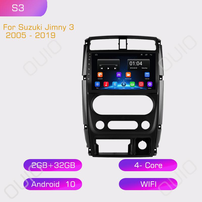 2din Android10 Car Radio Multimedia Player Carplay Auto GPS Navigation DSP NO DVD For Suzuki Jimny 2007 2008 2009 2010-2012
