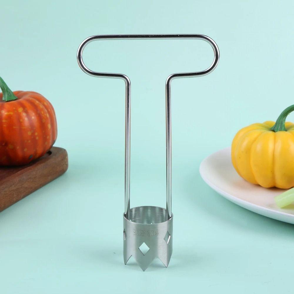 Portable Fruit Corer Extractor Stainless Steel Vegetable Corer Tool  Kitchen Accessories