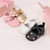 Baby Girl Princess Shoes 0-1 Year - Soft Sole Non-Slip Walking Shoes