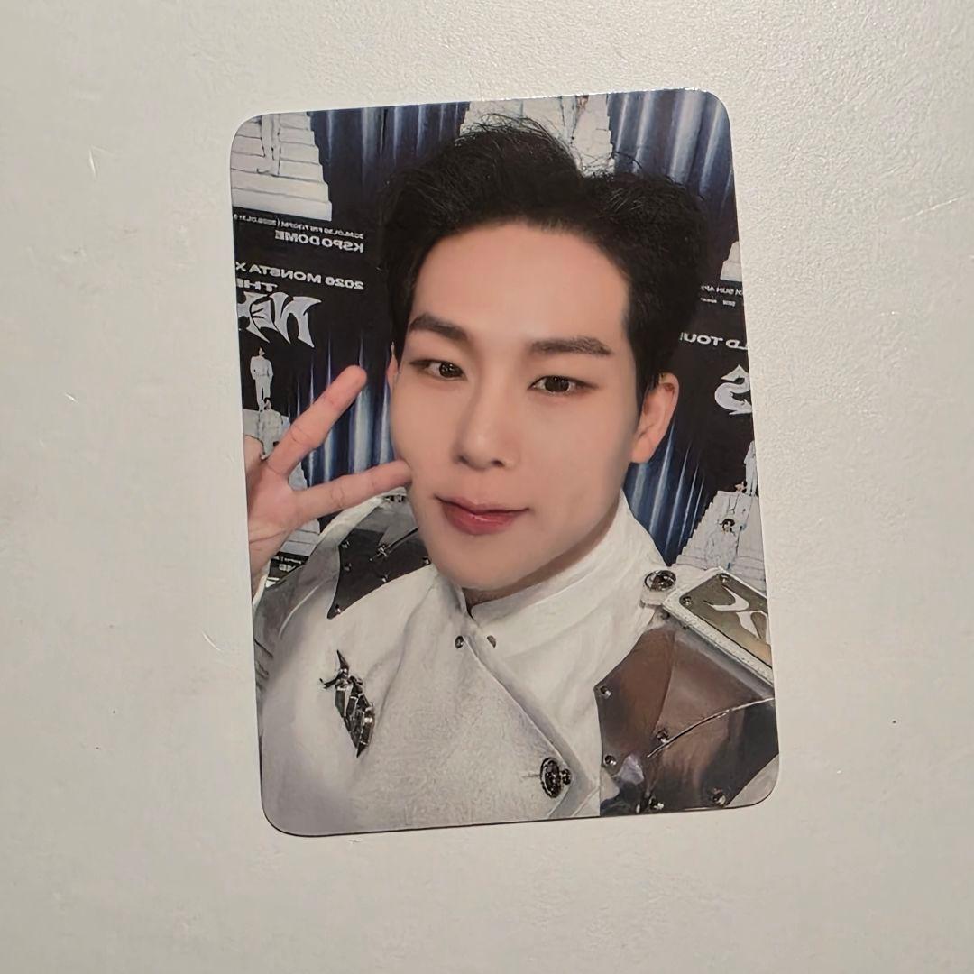 [Б/У] MONSTA X Jooheon Hello Live Видеозвонок - Бонусная фотокарточка за подачу заявки