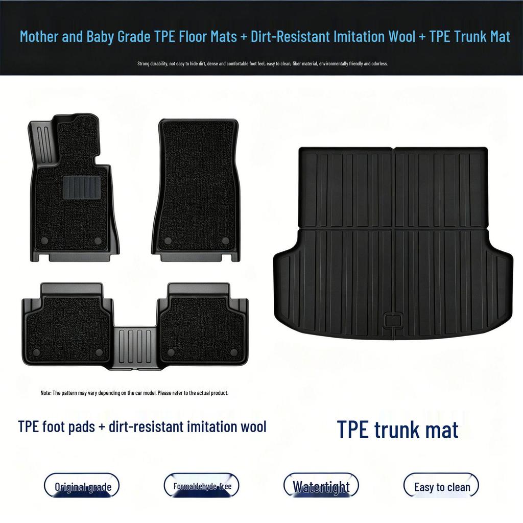 TPE Foot Mats for Changan CS75 Plus, CS35, CS55, Ruicheng Yidong, UNIT, UNIV, UNIZ, UNIK