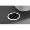 Air Outlet Vent Trim L&R Silver Steel Dashboard For Benz GLS GLE 2016- 2PCS
