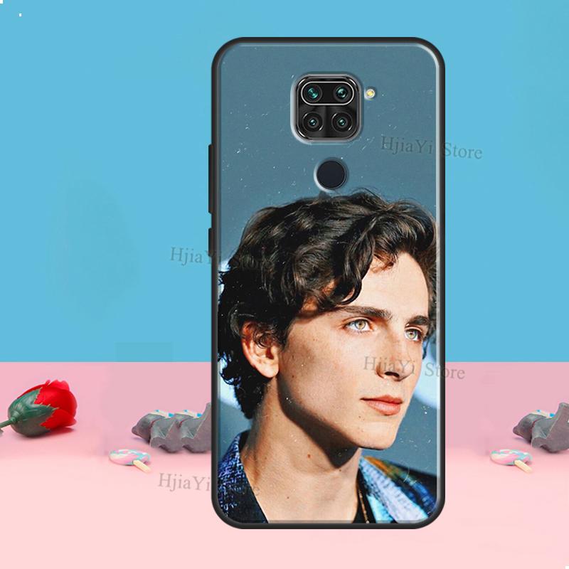 Timothee Chalamet Case For Redmi Note 8 9 10 11 12 Pro Plus 10S 11S 12S Cover For Redmi 9C 10A 10C 12C Coque