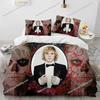 Movie Character Cool Evan Peters Movie TV Actor Bedding Set Twin/Queen Size Duvet Cover Pillowcase Soft Bedroom Decor Set