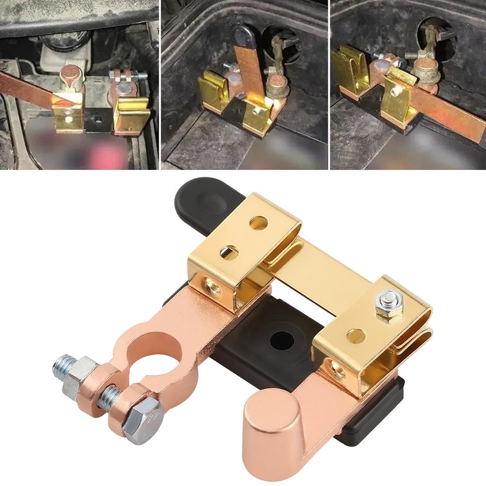 Car Top Post Knife Blade Master Switch Battery Disconnect Shut Off Switch 12V 24V For Auto RV Boat Truck