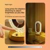 Elegant Water Crystal Night Light With Touch Control For Bedroom And Living Room Decor