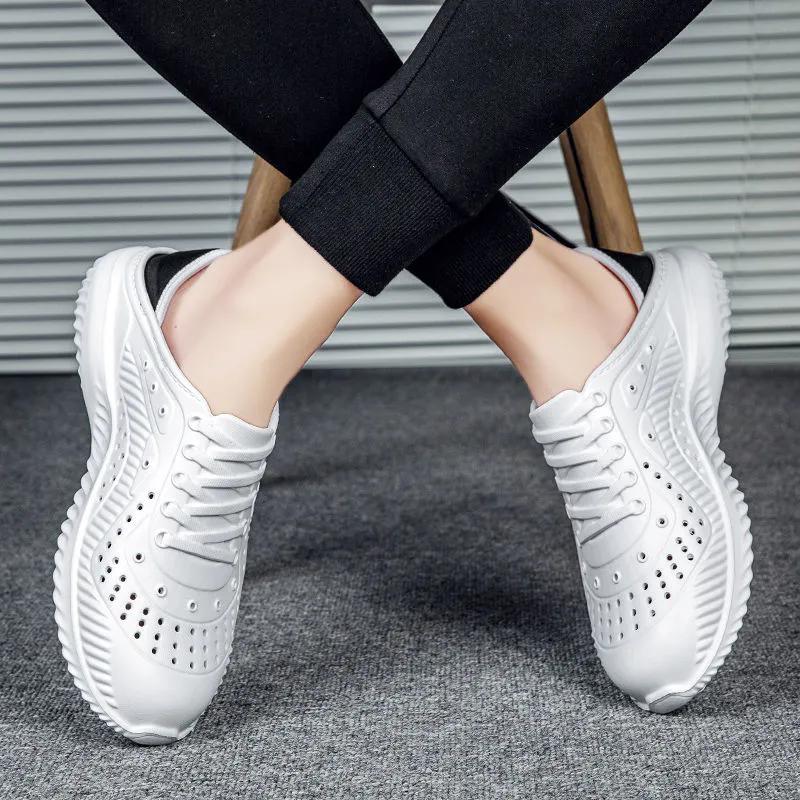 WTEMPO Trendy Wrapped Toe Sandals Men's Hollow Out Breathable Soft Sole Comfortable Dual Purpose Versatile Casual Beach Shoes Dropshipping Wholesale