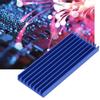 Q28*6*71,5 Trzy otwory aluminiowy radiator chłodzący do układu scalonego na płytce drukowanej