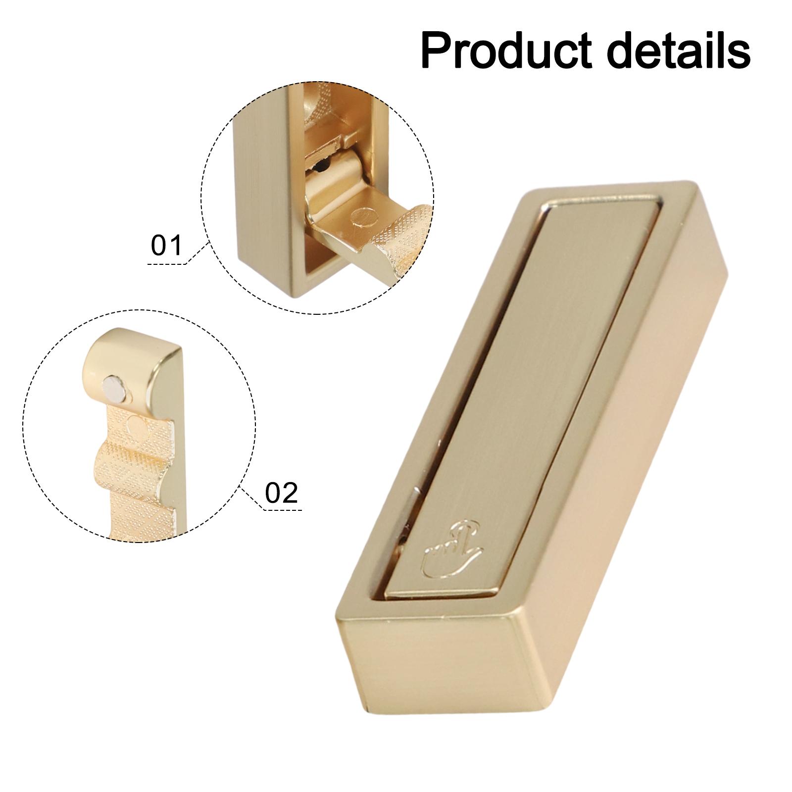 

Easily Installed Zinc Alloy Folding Hooks Perfect Towel Storage Solution gold