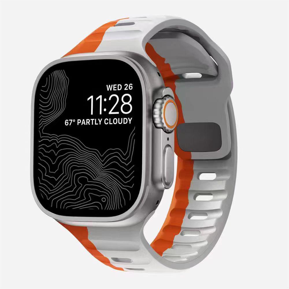 Apple Watch Silicone Straps - Single Color, Ultra Series Available