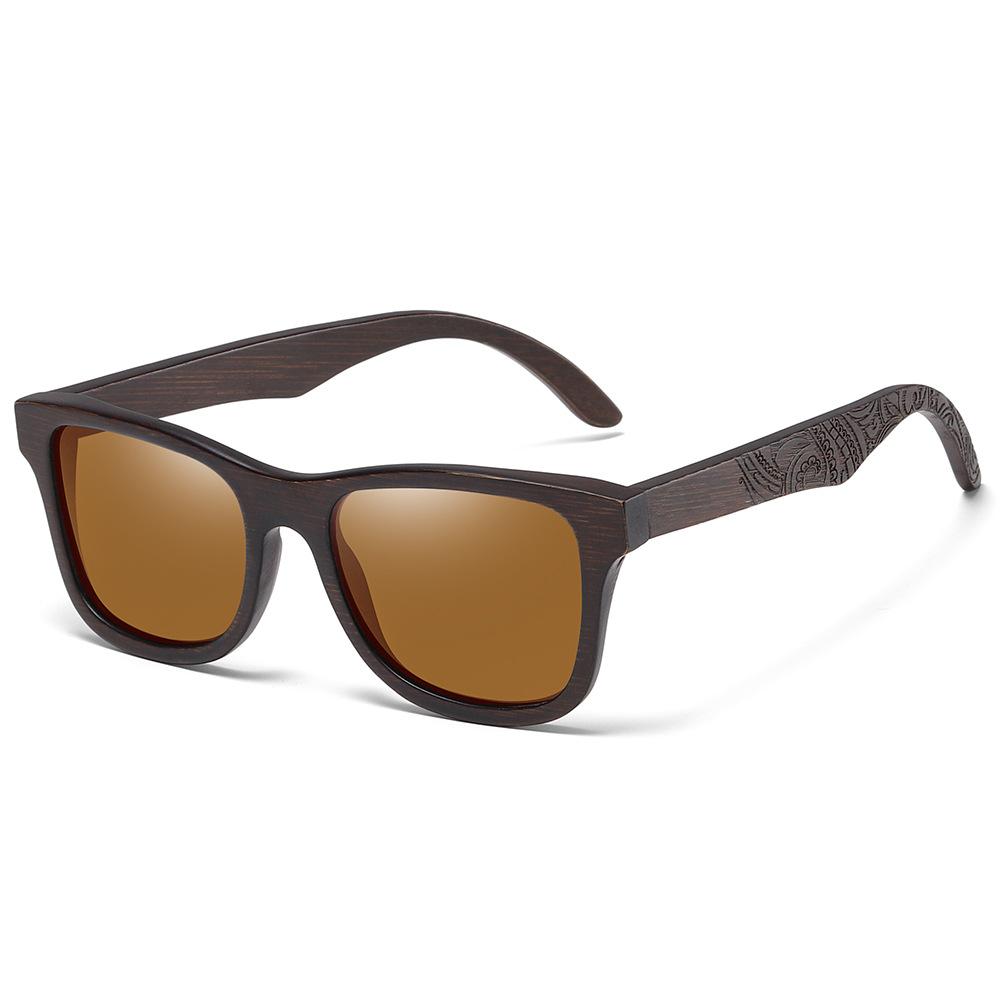 XUEDIAO Manufacturers Direct Sales Natural Handmade Bamboo Sun Glasses Mirror Lens Polarized Wood Sunglasses