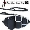 Outdoor Sports Dog Walking Waist Bag with Traction Rope Multifunctional Running Fitness Training Hands Free Pet Jogging Bag