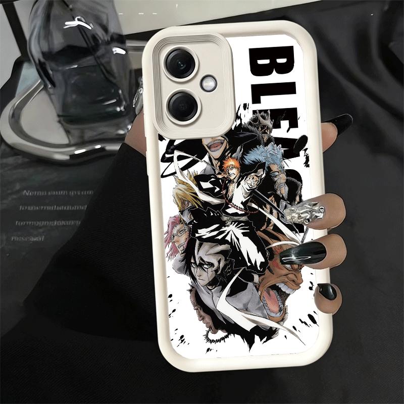Phone Case for Xiaomi Redmi Note 15 14 13 Pro Plus Anime Bleach Desgin Shell 12S 11 11S 11T 5G 14S Soft Silicone Funda