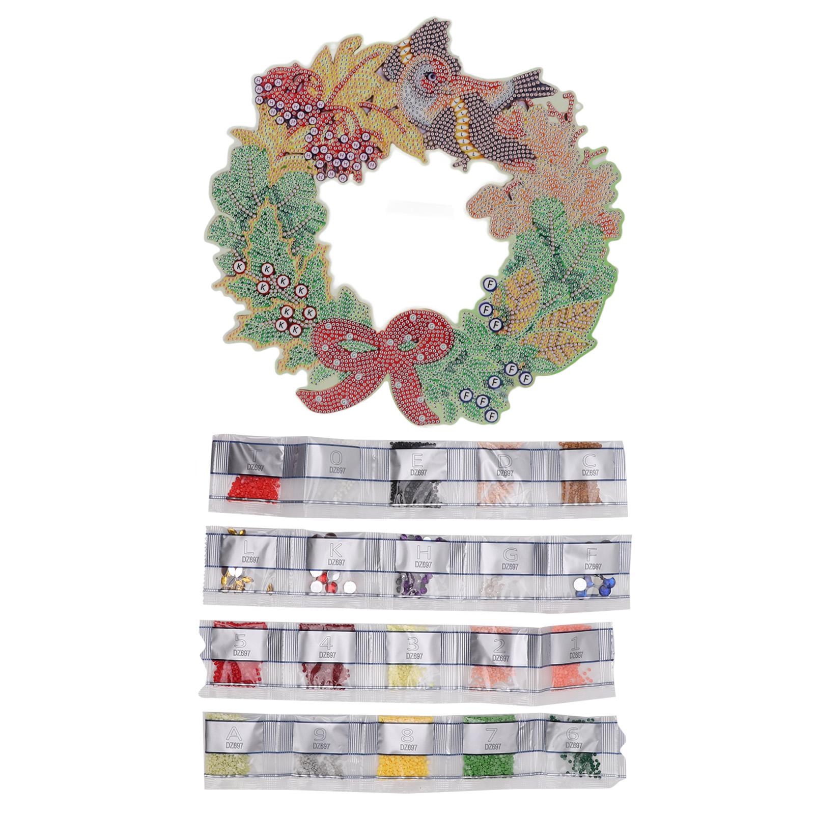 Diamond Painting DIY Round Garland Shaped Diamonds Point Diamond Paintings Home Decoration