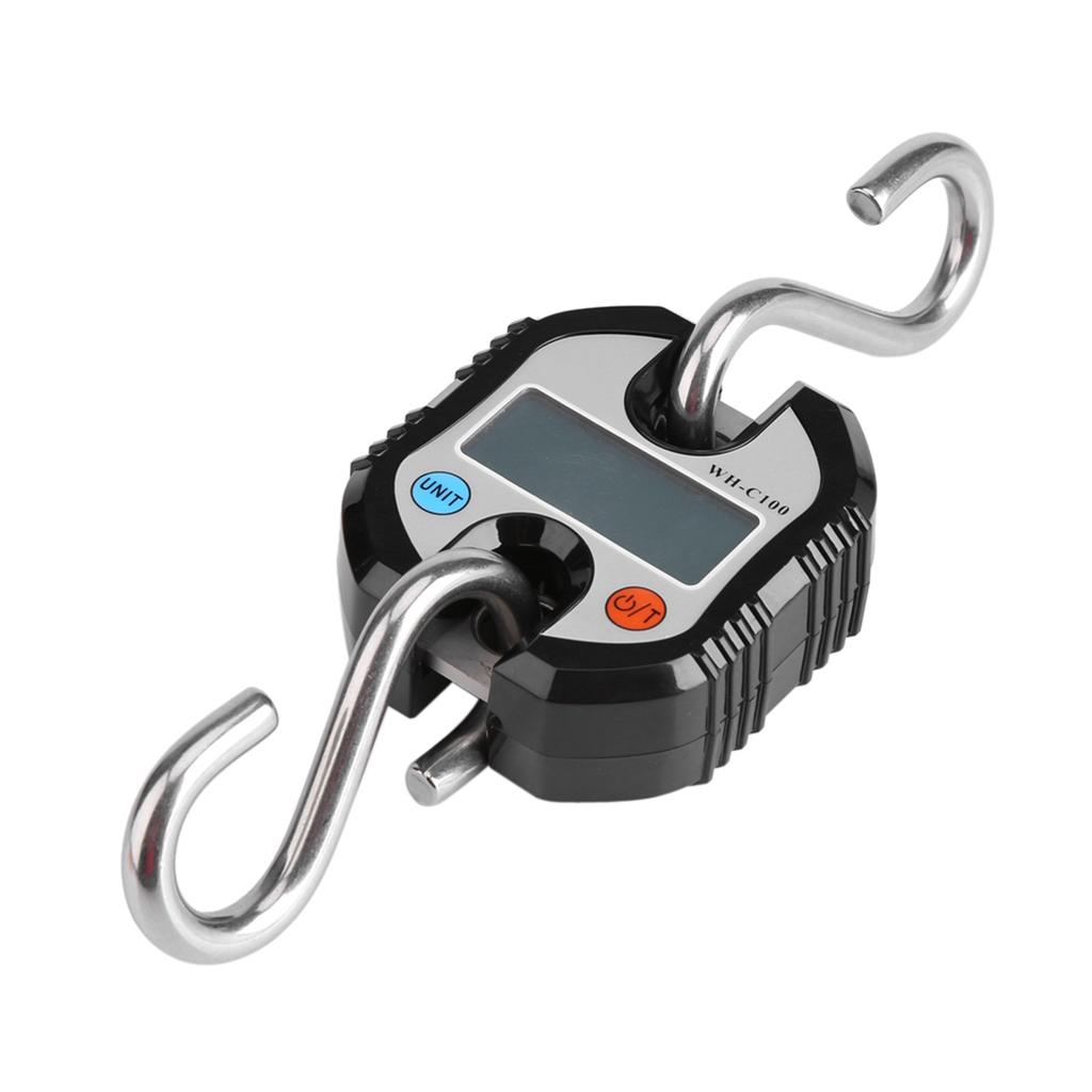 Bilancia Pesa Ganci Elettronica Digitale LCD Gru Portatile WeiHeng Anello Bilancia Pesatura Nero