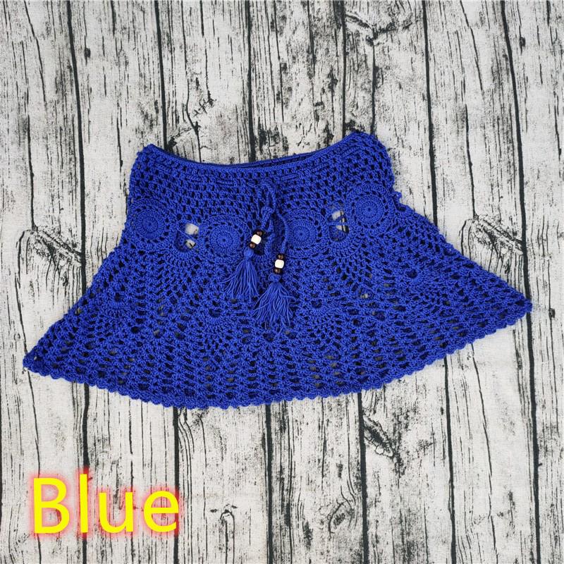 8-Color Handmade Crochet Beach Dress Bikini Cover-Up