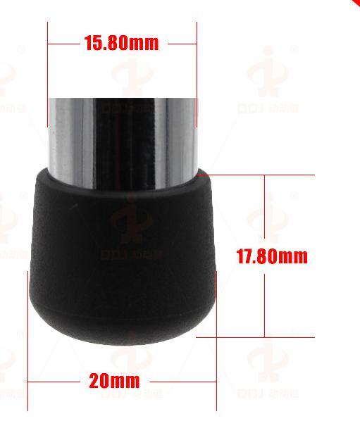 16 × FOOSBALL Machine Rod End Caps, Table Football Rubber Caps 1/2 Inch