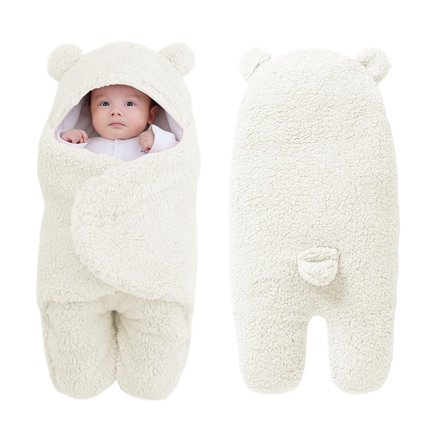 

KONGZEE Baby Swaddle 2024 Рекомендовано для новорожденных младенцев Хлопок для младенцев Сон младенцев Предотвращает Moro Одеяло для младенцев, чтобы предотвратить ночные приступы у младенцев Детские товары от