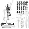 Newest!!! Magnetic Attraction 3D Printed Dummy T13 DIY Multi-jointed Man and Woman Lucky Doll  Movable Shapeshift Robot Toys