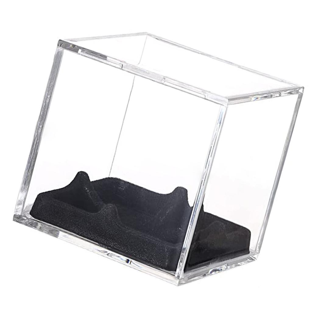 Baseball Vitrinen Acryl Klar Fußball Halter Etui Vitrine mit Ständer für Sammlung Basketball Volleyball