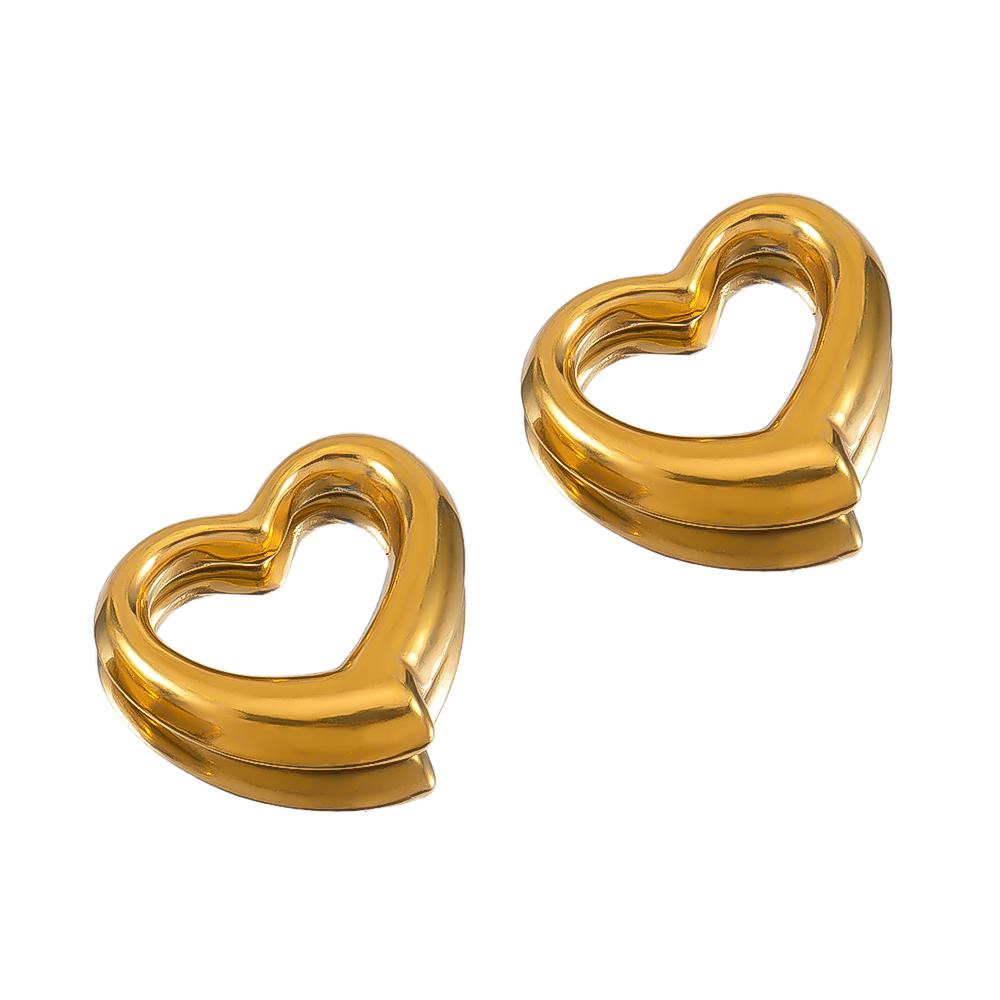 5pcs Stainless Steel Hollow Square Heart Round Charms Stone Texture Pendants for DIY Jewelry Findings Necklace Earrings Supplies