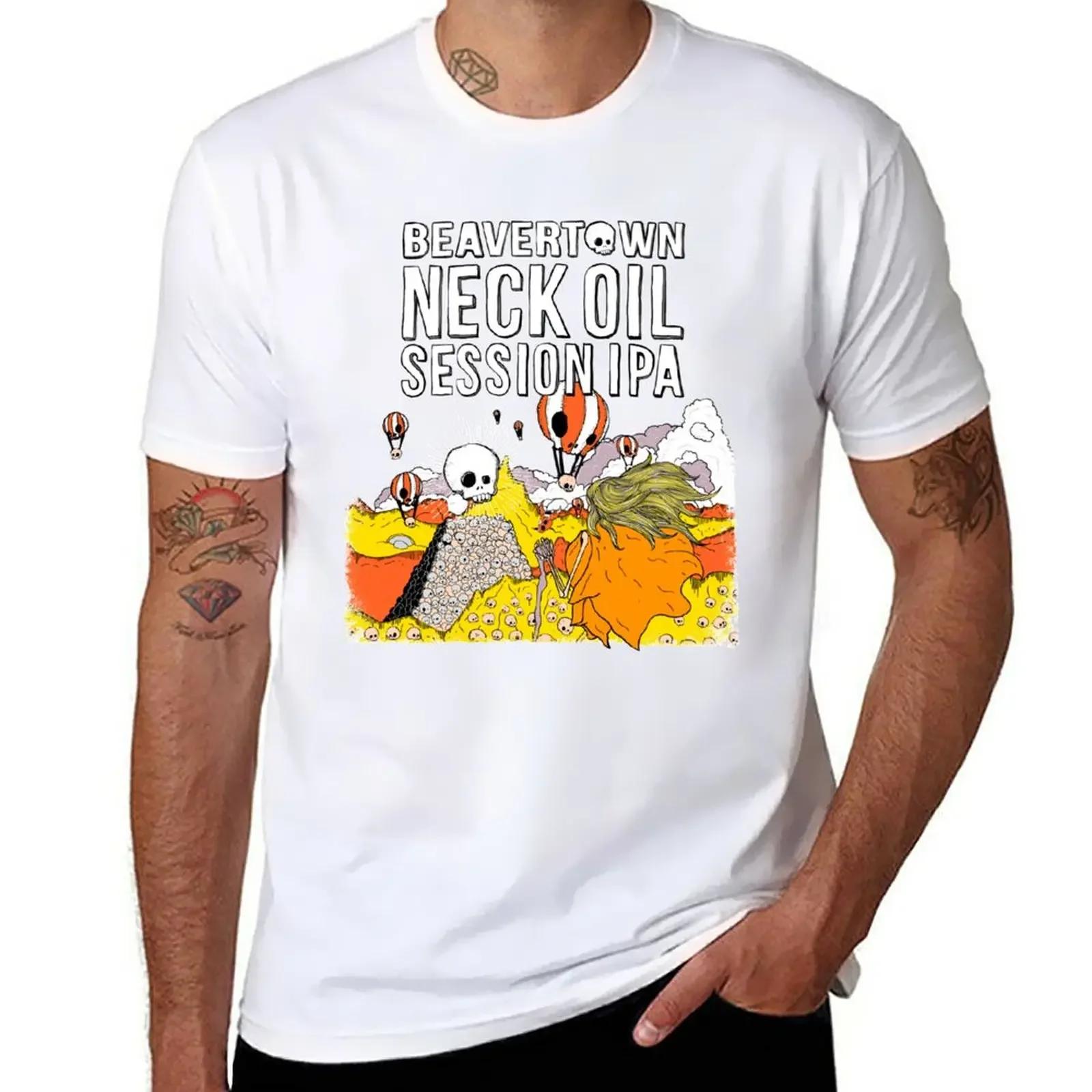 

Beavertown Brewery Neck Oil Session IPA TShirt tees anime clothes funny t shirts for men M