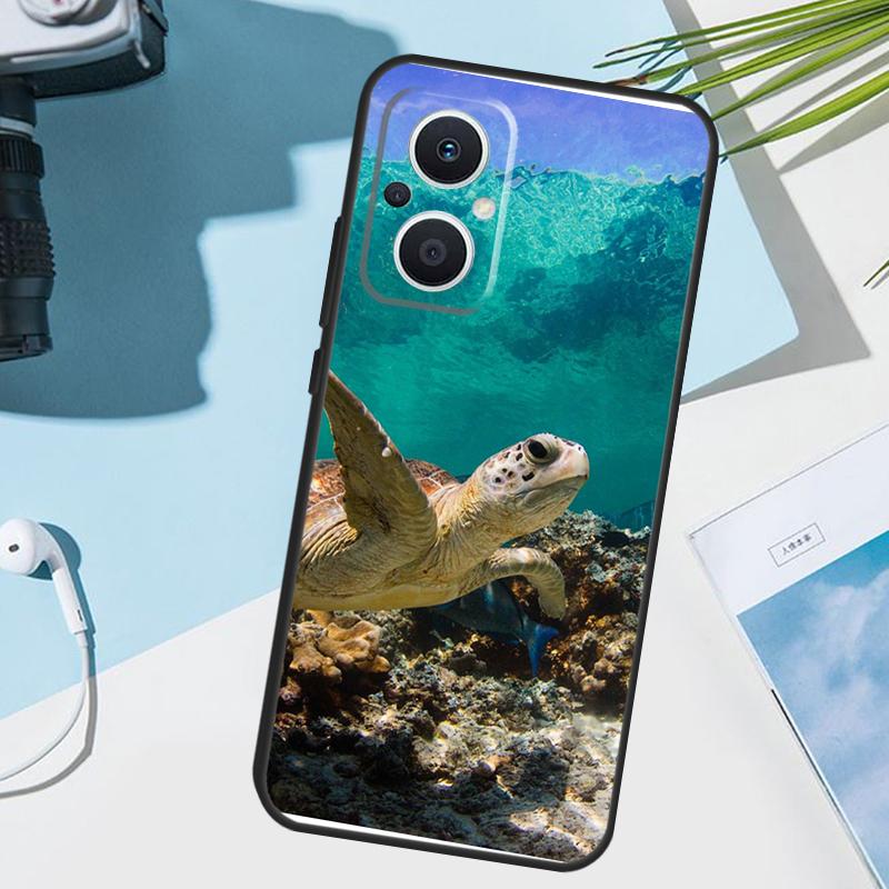 

Cute Cartoon Turtles Cover For OPPO Reno 12F 11F 13F 14F 8T 7 8 Lite 10 11 12 13 14 OPPO Find X9 X8 X6 X5 Pro Case OPPO Reno13