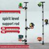 Telescopic Aluminum Alloy Ceiling Support Rod with Laser Level