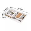Zhishi Universal Extendable Drawer Organizer Tray