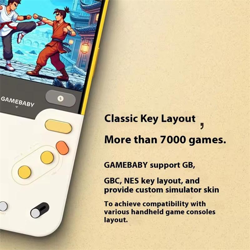 Phone Case Custom Gamepads For iPhone 16 15 Pro Max Retro Handheld Game Console support GB GBC NES Layout Case