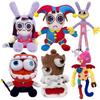 Le Cirque Numérique Incroyable Peluche Clown Ragatha pomni Dessin Animé Jax Poupée Joker Peluche Douce Peluche Canapé Décorer Cadeau de Noël