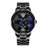 2023 Trendy Steel Band Men's Quartz Wheel Hub Watch