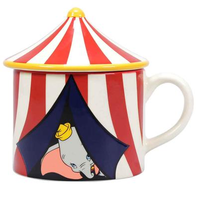 Disney Dumbo Zirkusförmige Tasse mit Deckel