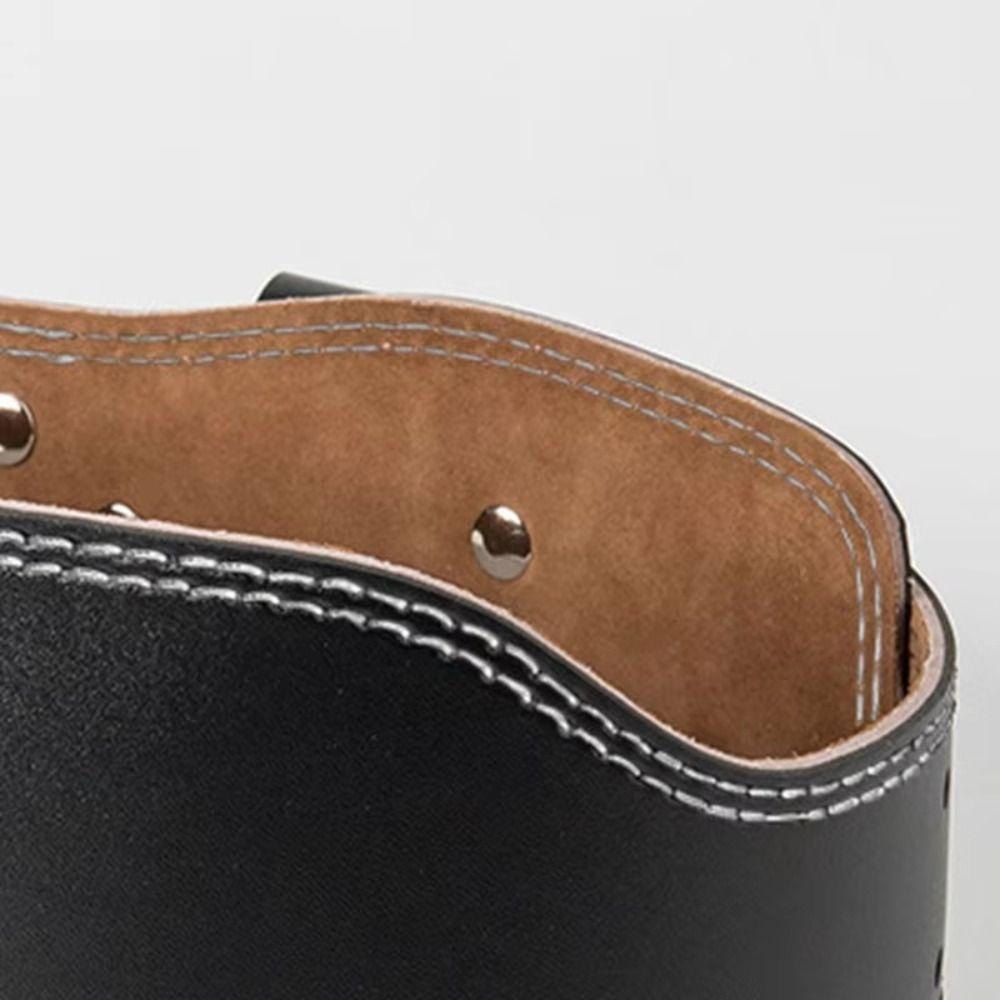 Thicken Weightlifting Belt Adjustable Fitness Lumbar Support Kettle Bell