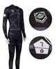 Blue Lock Cosplay Nagi Seishiro Cosplay Kostyme med Nagi Seishiro Fotballtrening Nagi Building Andre Drakt Nummer Blue Lock Rang 7 Seishiro Andre