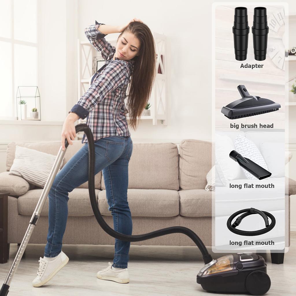 Universal Vacuum Cleaner Hose Adapter Converter Replacement Parts31.5/32.5/34.5/35.5/37/38/40/44/45mm Connector Accessories