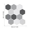 Wall Tile Stickers 10 Sheets Laundry Room Decals 3D Vanity Peel And Stick Wall Tile Hexagon For Kitchens Bathrooms Fireplace