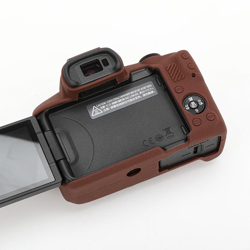 Husă de silicon pentru camera mirrorless Canon EOS R50 - Geantă de mână moale protectoare pentru fotografie