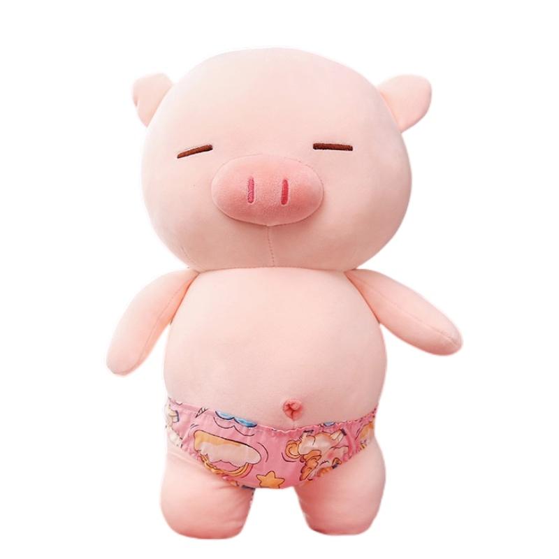 Soft And Squishy Plush Pig Toy Perfect Beach Companion For Girls Funny Gift Idea
