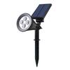 7-LED Solar Spotlight & 4-LED Colorful RGB Solar Lawn Stake Light