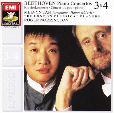 CD MELVYN TAN, ROGER NORRINGTON, LUDWI - Piano Concertos 3 & 4 CDC7498152 EMI Records Ltd 1989 Europe Classical Used